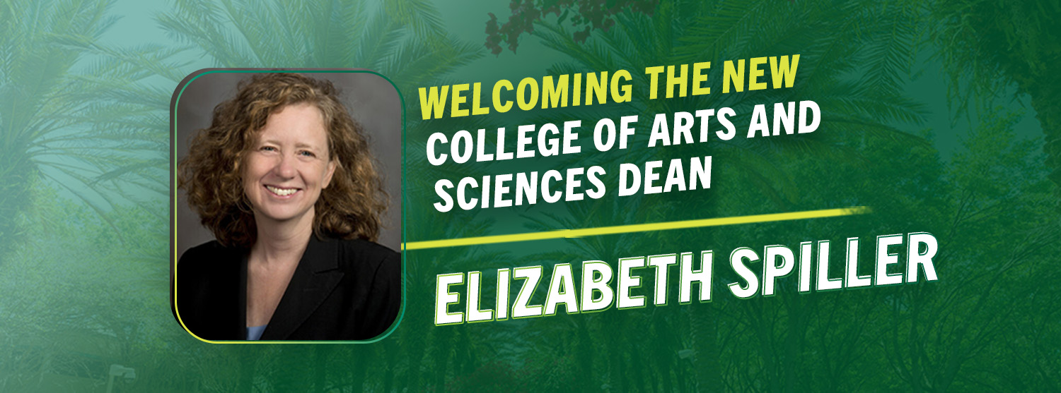 Welcoming the new College of arts and sciences dean Elizabeth Spiller