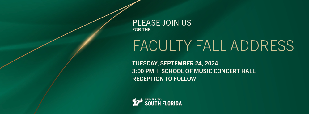 Faculty Fall Address invite 