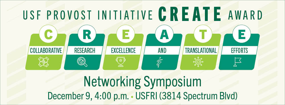 CREATE Award Networking Symposium Invitation