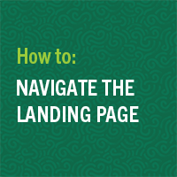 landing page