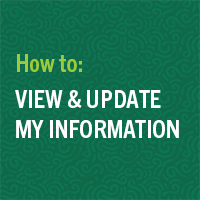 view and update my information