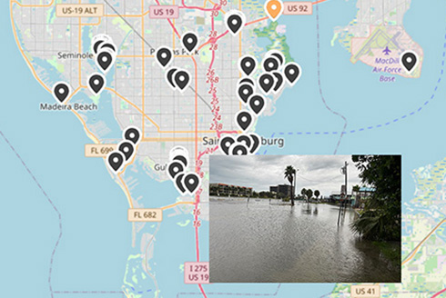 hurricane map