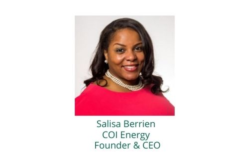 SaLisa Barrien CEO and Founder of COI Energy