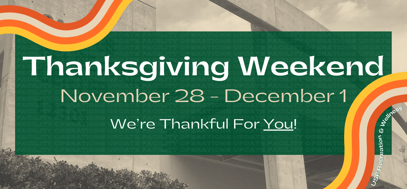 Thanksgiving Hours - November 28 through December 1