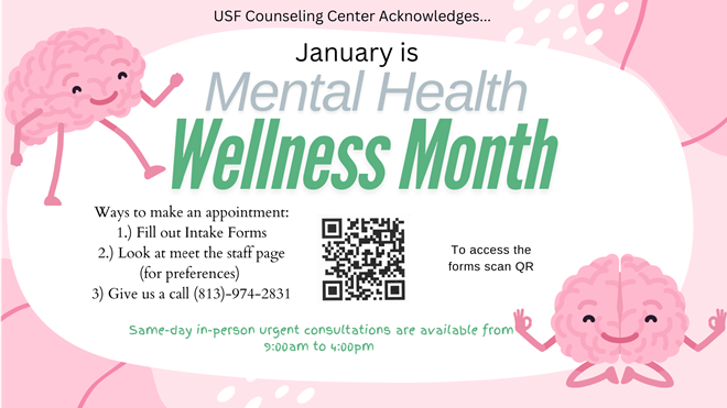 Mental Heath Wellness Month!