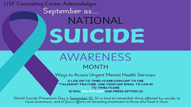 Suicide prevention awareness