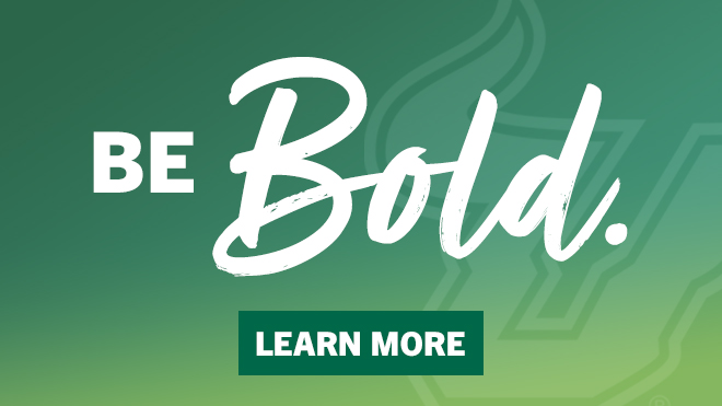 Be Bold marketing campaign graphic 