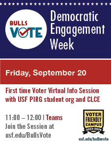 Democratic Engagement Week Friday