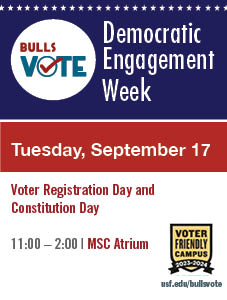 Democratic Engagement Week Tuesday