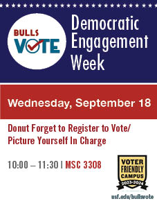 Democratic Engagement Week Wednesday