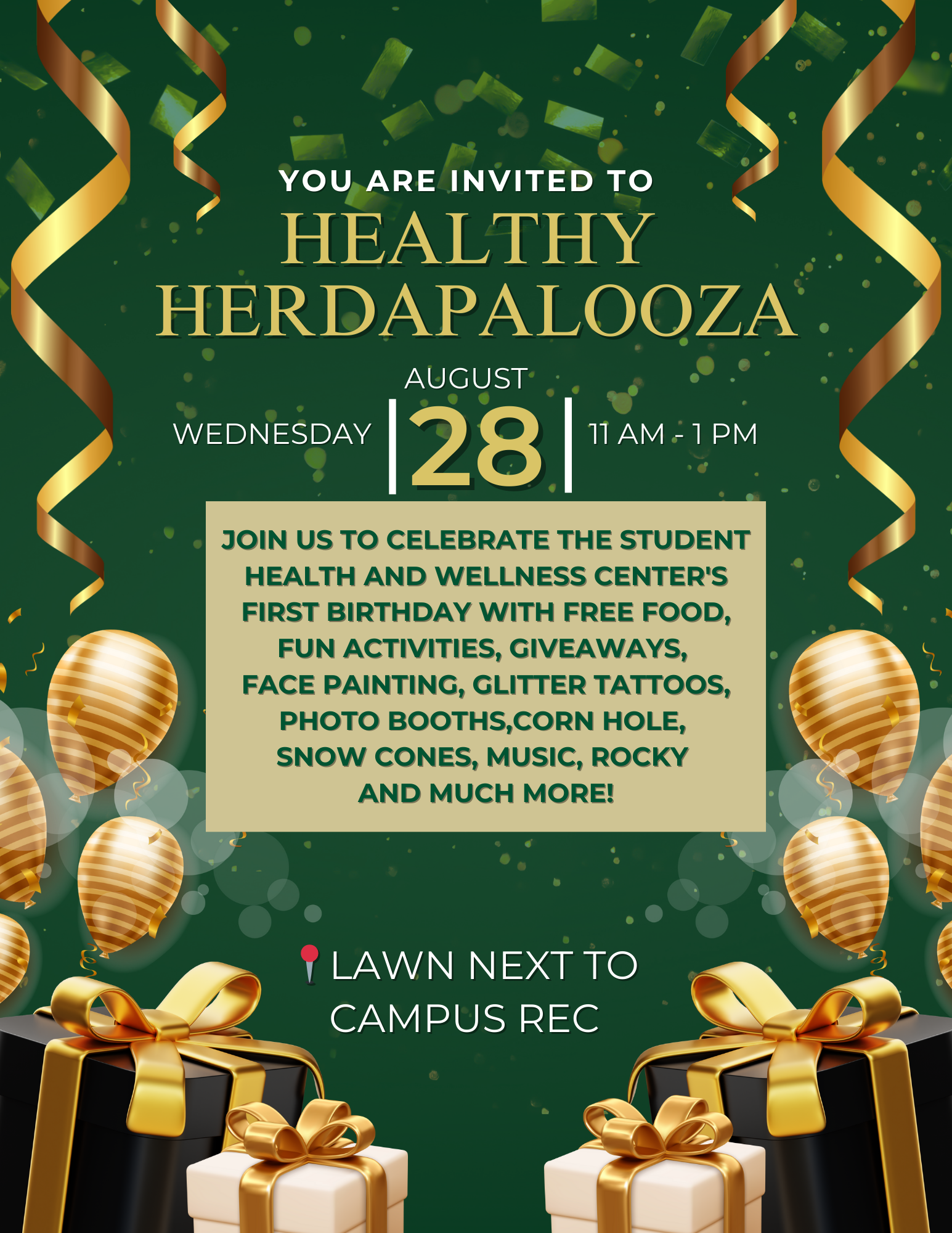 healthy herd palooza flyer