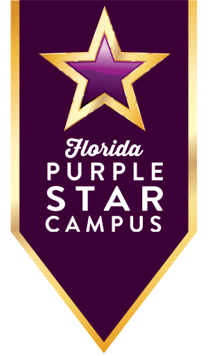 Florida Department of Education Purple Star Campus logo