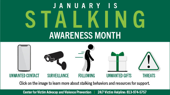 January is Stalking Awareness Month