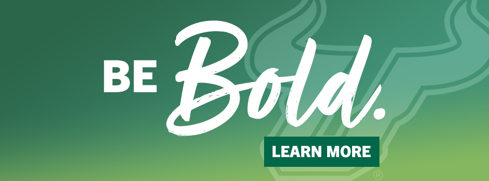 Be Bold marketing campaign graphic 