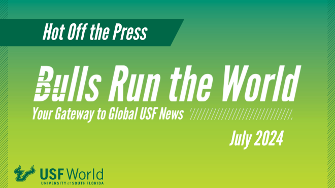 Bulls Run the World cover for our July edition