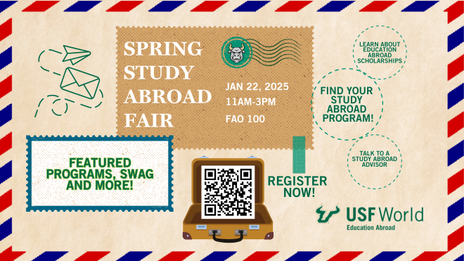 Spring Study Abroad Fair- Spring 2025