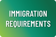 lime and evergreen colored thumbnail with the words immigration requirements in white